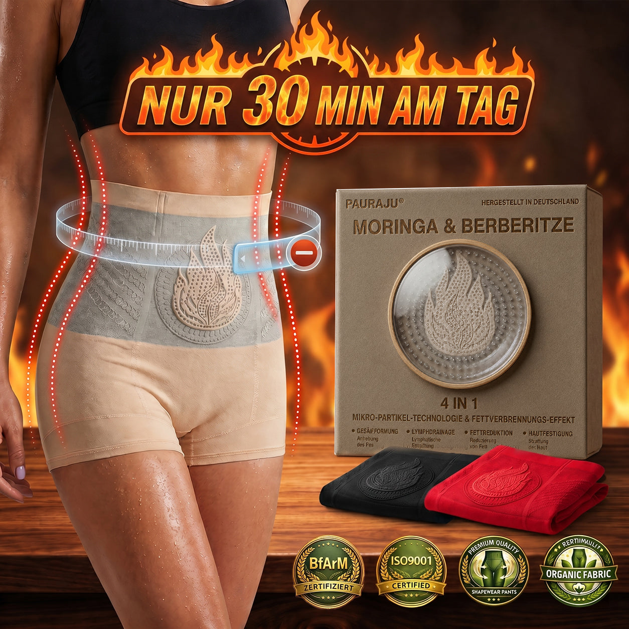 Offizieller Markenstore | ✨ 𝐏𝐀𝐔𝐑𝐀𝐉𝐔®✅ 2026 4-in-1 Mikropartikel-ShapingShorts🌵