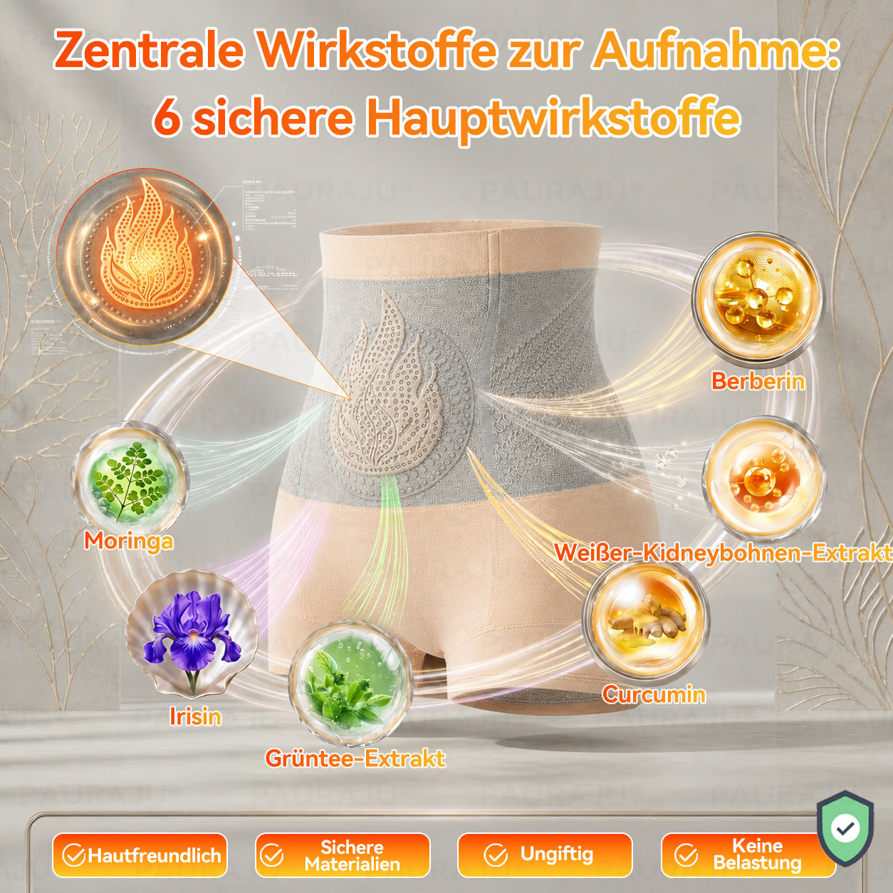 Offizieller Markenstore | ✨ 𝐏𝐀𝐔𝐑𝐀𝐉𝐔®✅ 2026 4-in-1 Mikropartikel-ShapingShorts🌵