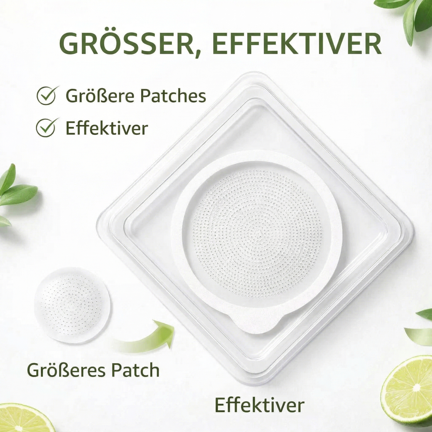 【Letzter Tag – 80 % Rabatt】 ✅ Florisma® Moringa · Berberin × NAD+ 10-in-1 Advanced Nano-Microneedle-Pflaster ✨ 7 Pflaster pro Packung · Vorrat für eine Woche🪴